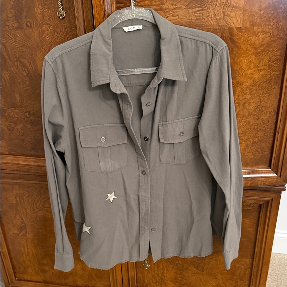 Gray Women’s Shirt KORI Medium